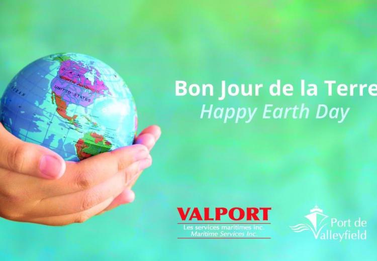 Happy Earth Day ! - Bon Jour de la Terre! Valport